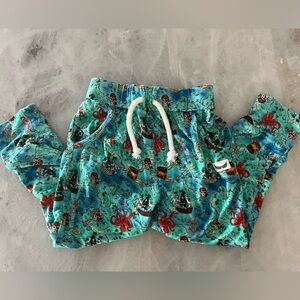 Free Birdees bamboo pirate joggers, size 3t